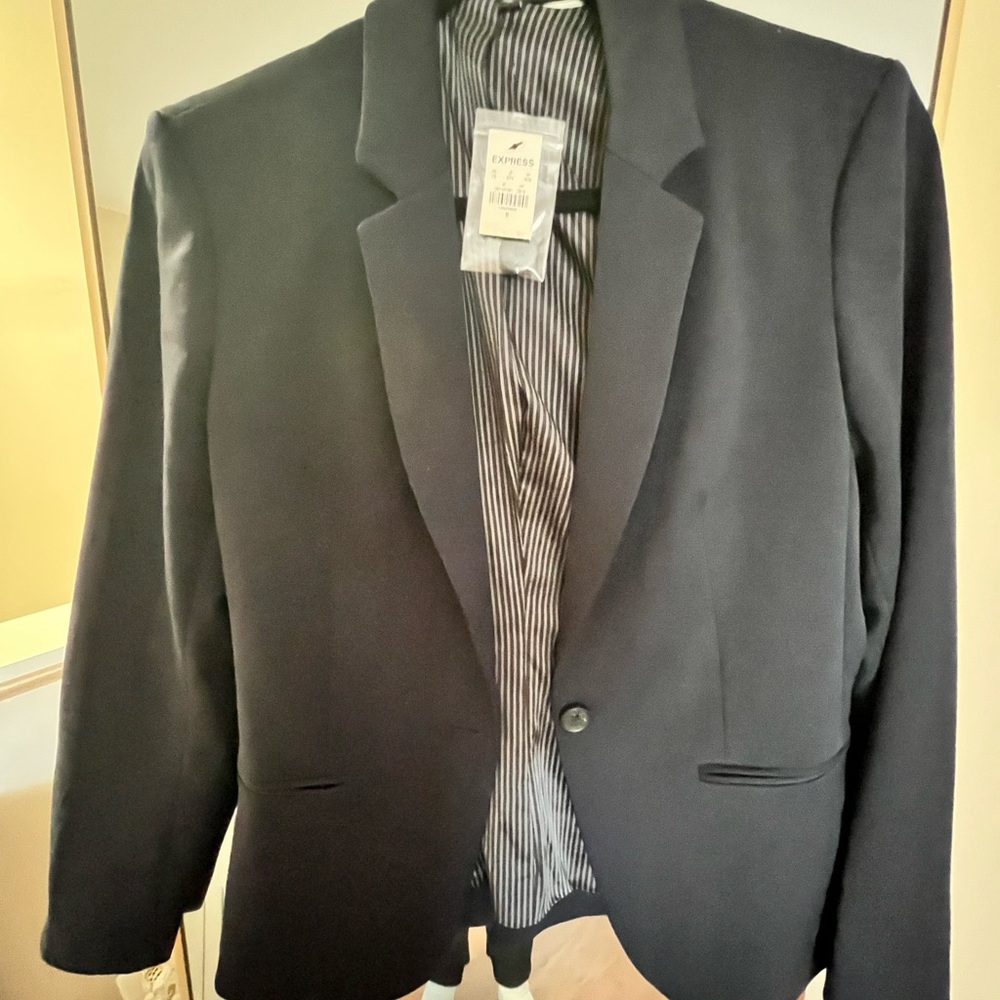 Women’s blazer dark navy blue